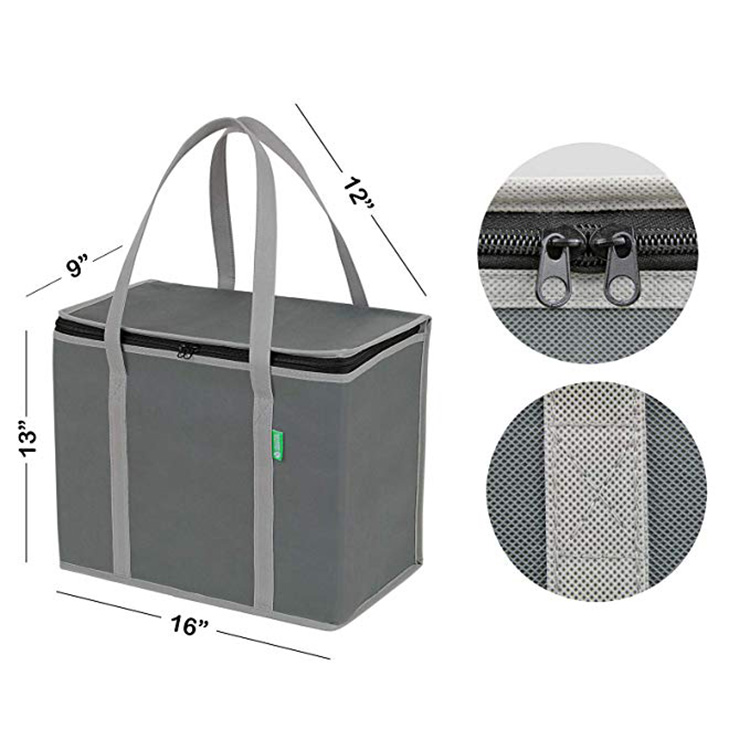 Top large size cooler lunch bag
