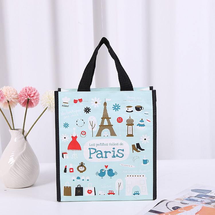 Laminated PP Woven Tote Bag