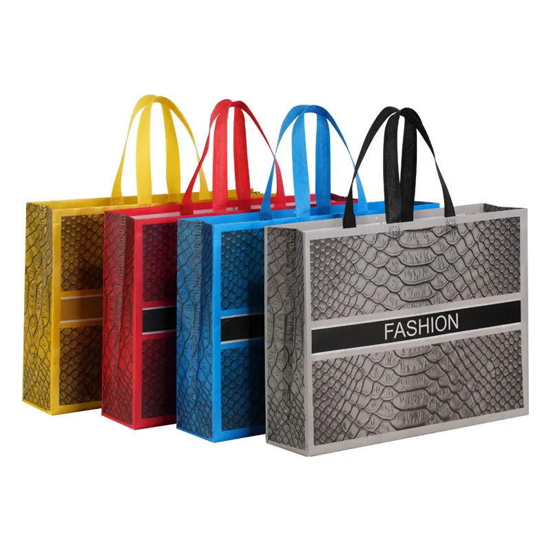 Hot-selling Wholesale, Customizable Ecological Spot Goods, Cheaper Non-woven Fabric, Ultrasonic Reusable Gifts, Clothing, Shopping Handbags