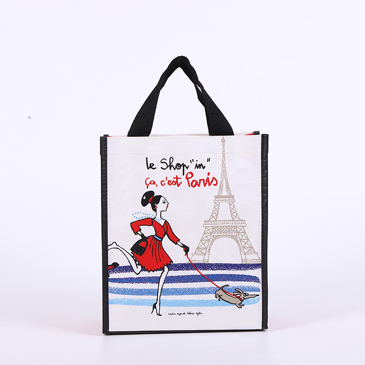 Laminated PP Woven Tote Bag