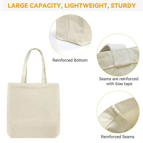 Eco-friendly Cotton Canvas Tote Bag