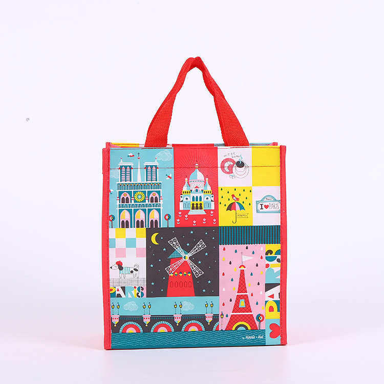 Laminated PP Woven Tote Bag