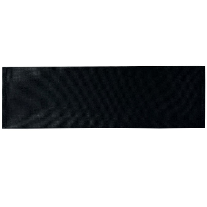 Black Non Woven Tote Shopping Bag