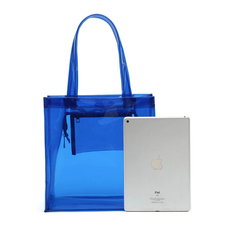 Colorful PVC Tote Zipper Bag