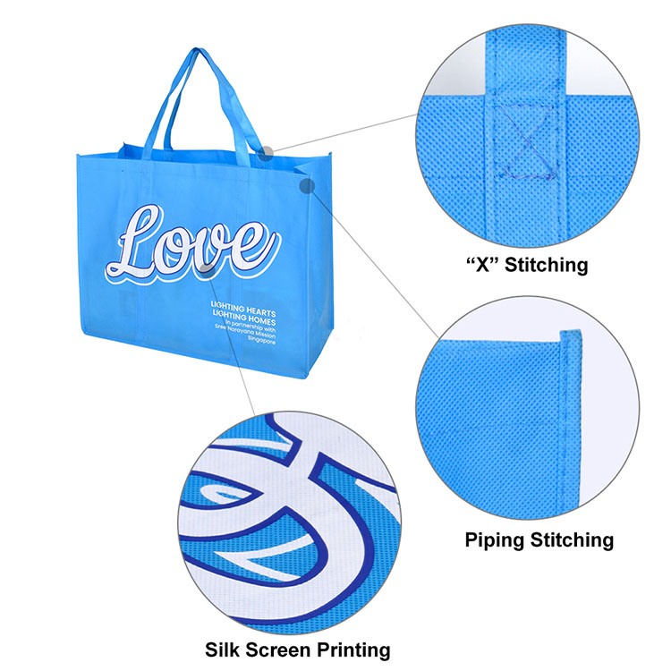 Reutilizable Promotional Shopping Bags With Logo