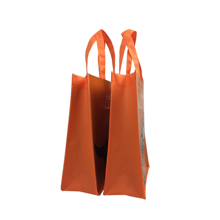 Orange Non Woven laminated Bag