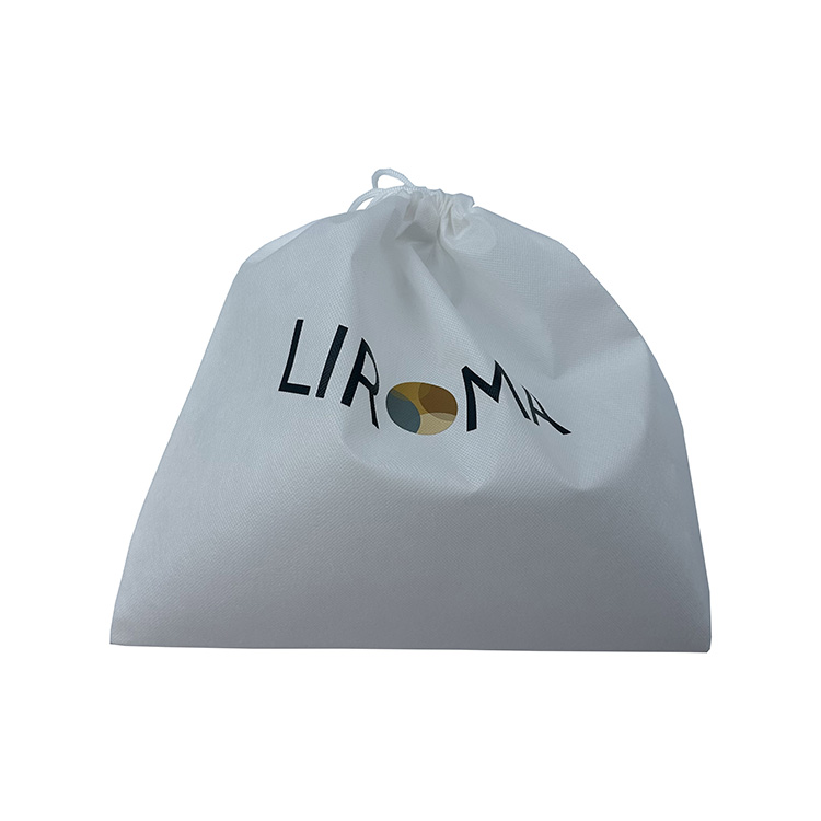 Non woven dustproof storage drawstring bag