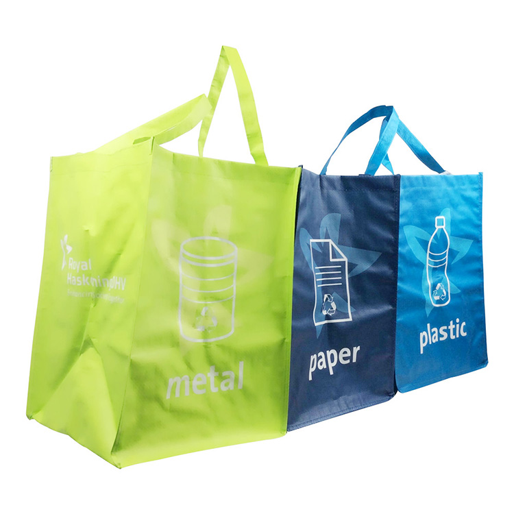 3 Bags PP Woven Trash Bag