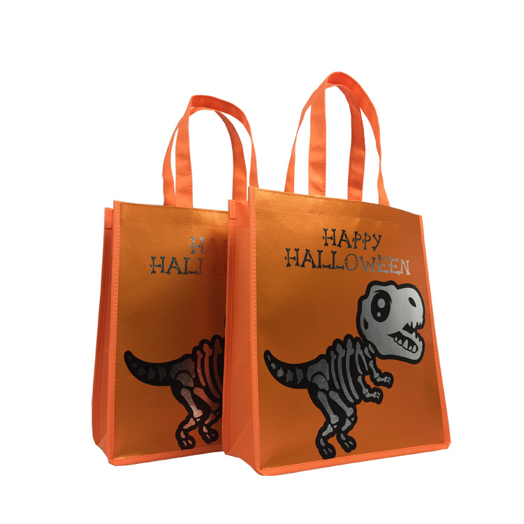 Orange Non Woven laminated Bag