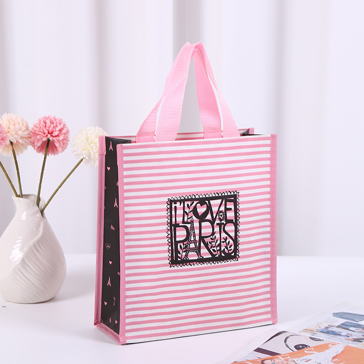 Laminated PP Woven Tote Bag