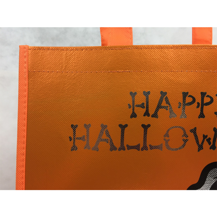 Orange Non Woven laminated Bag