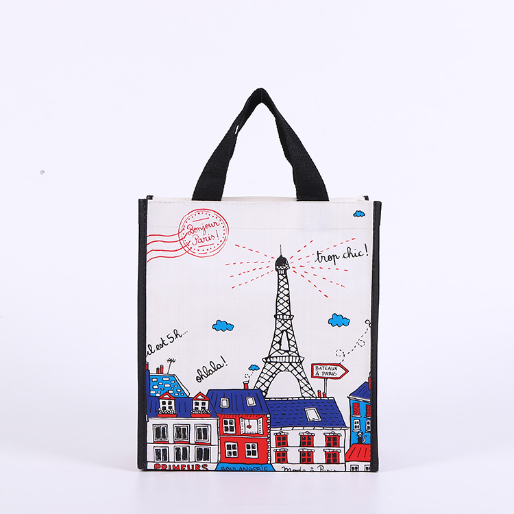 Laminated PP Woven Tote Bag