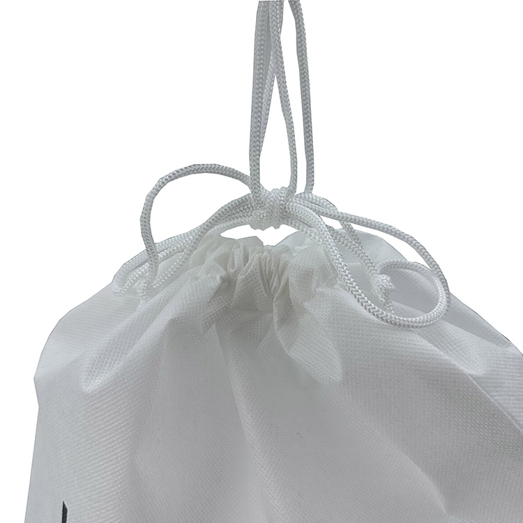 Non woven dustproof storage drawstring bag