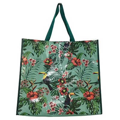PP Woven laminated tote Bag